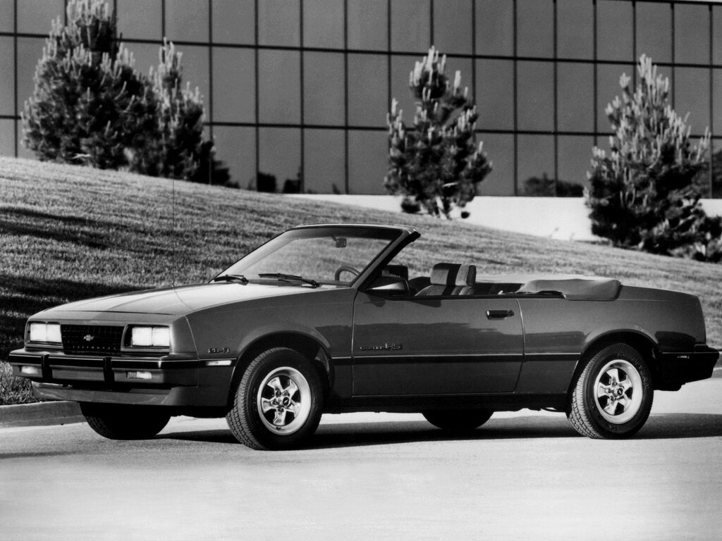 Chevrolet Cavalier 1 поколение, открытый кузов (10.1982 - 09.1987)